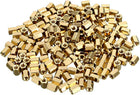 200pcs Brass Straight PCB Pillar Female Thread Hex Standoff Spacer M3x5x6mm