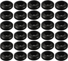 30pcs Wire Protective Grommets Black Rubber 8mm Double Sided Grommet