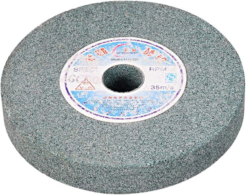 5-Inch Bench Grinding Wheels Green Silicon Carbide GC 60 Grits Surface Grinding Ceramic Tools
