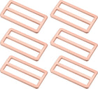 Metal Slide Buckles, Metal Zinc Alloy Adjustable Buckles, Flat Slide Strap Release Buckles for Strap