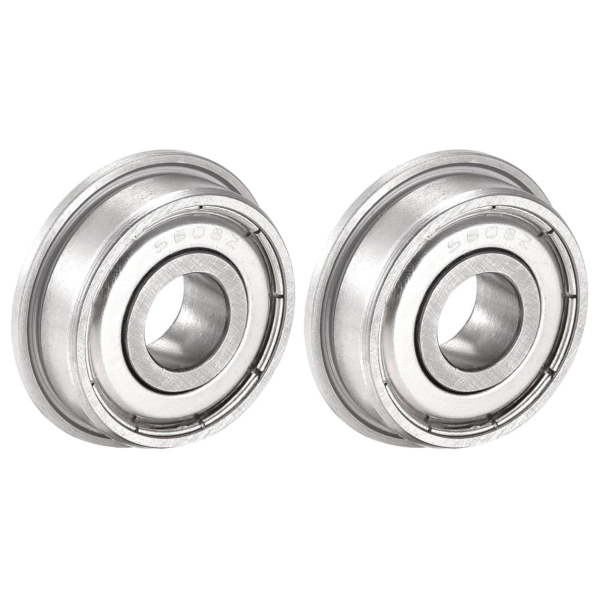 SF608ZZ Stainless Steel Flanged Ball Bearing 8x22x7mm Double Shielded 2pcs