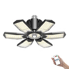 LinkMejor 200W Sensor de Mouvement pour Lumière de Garage, 2000 Lumens, Type E26, Ensemble de 1 Poche