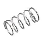 Compression Spring,304 Stainless Steel,15mm OD,1.2mm Wire Size,19.5mm Compressed Length,30mm Free Length,15.7N Load Capacity for Home Projects, Silver Tone, 10pcs