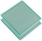 10x10cm Single Sided Universal Printed Circuit Board for DIY Soldering Green Thickness 1.6mm 2pcs
