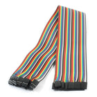 a14062400ux0140 4P-4P Female to Female Breadboard Connect Test Jumper Cable Wire with 10 Piece, 40 cm