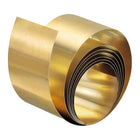 Brass Sheet Roll, 1Pcs 40" x 1.2" x 0.002" H62 Metal Foil Plate for Crafts, Electrical Repairs, Industry