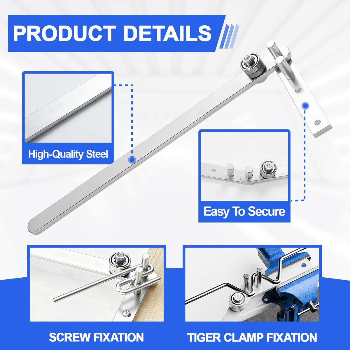 LinkMejor Alat Bending Kabel Manual, Mini Bending Beton untuk Tali Logam
