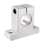 SK25 Aluminum Linear Motion Rail Clamping Rod Rail Guide Support for 25mm Diameter Shaft