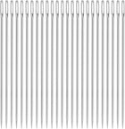 25Pcs Hand Sewing Needles, 2.4 Inch Length Large Eye Stitching Needles Metal Sewing Needle Easy to Thread for Sewing Mending