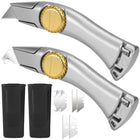 2-Pack Zilveren Vastmes Roofing Mes,LinkMejor Navajas para Roofing