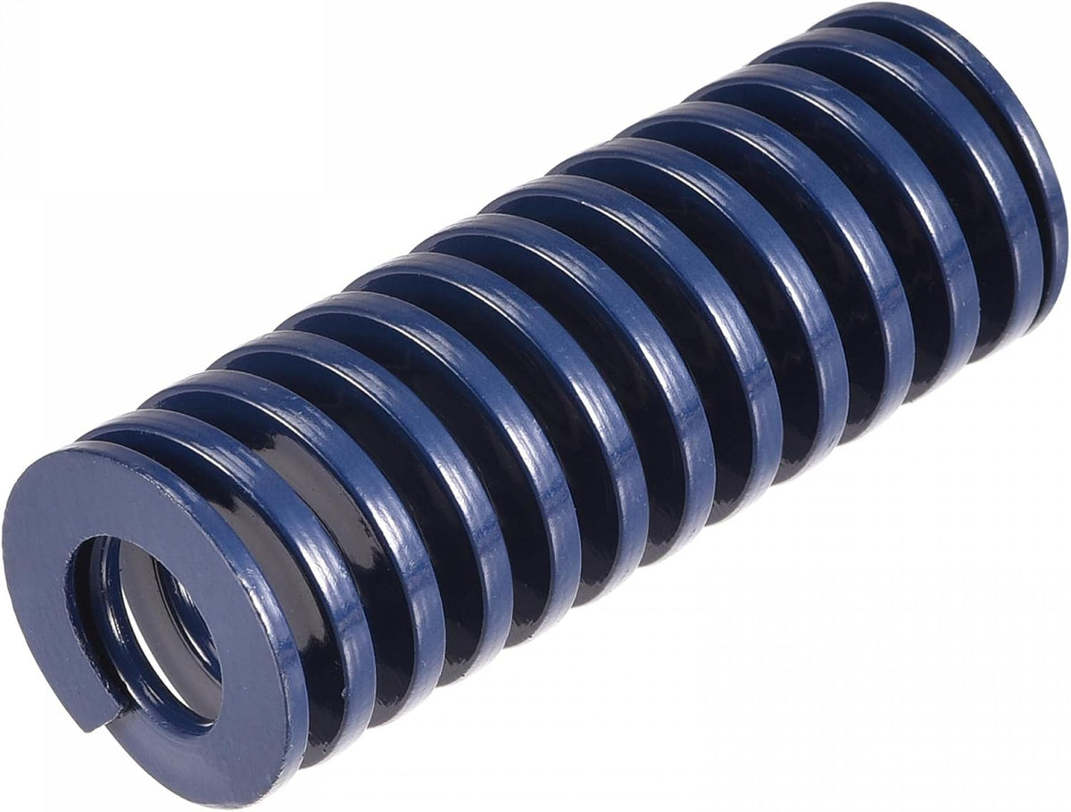 3D Printer Die Spring, 18mm OD 50mm Long Spiral Stamping Light Load Compression Mould Die Springs for 3D Printer Electric Part, Blue