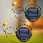 2 Pack Lumină Solar înlocuitor Topuri, Partea de Lumină suspendată Iglică, Impermeabil