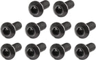 M3x8mm Thread Button Head Hex Socket Cap Screw Bolt 100pcs
