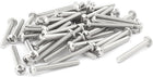 50 Pcs UNC 6#-32 Stainless Steel Phillips Head Bolts Machine Screws