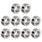 10pcs Set Screw Collars 7.05mm Bore Shaft Collars, 12mm OD, 5mm Width, Landing Gear Stopper Wheel Collar