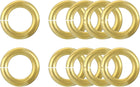 Open Jump Rings, Brass Jump Ring Connectors O Rings for Necklaces Bracelet Jewelry Making Keychain DIY Craft