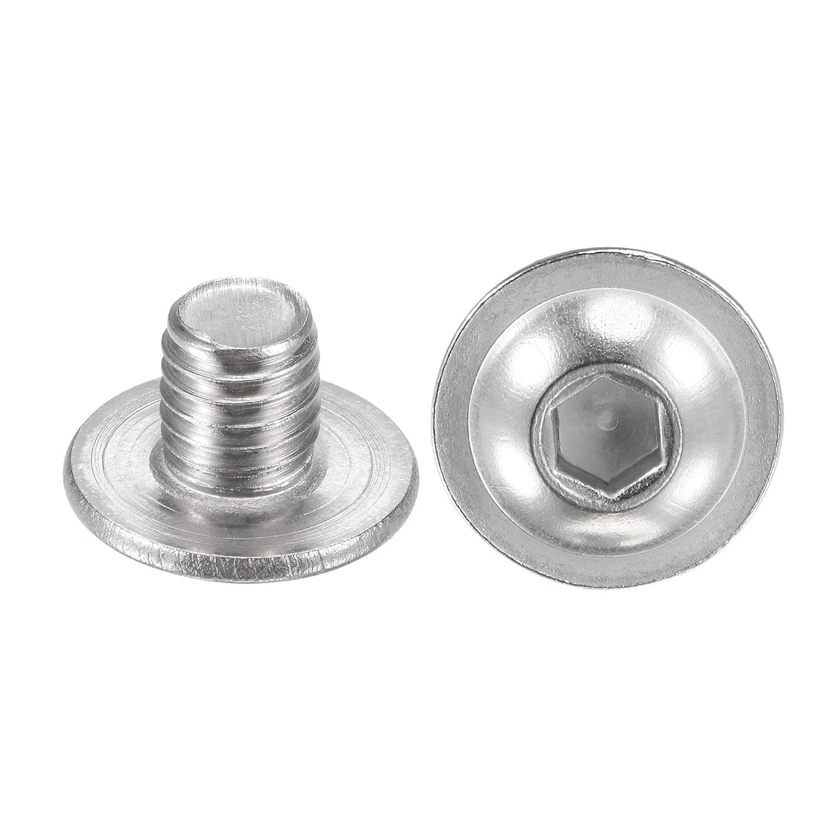 แบบมองหน้าปุ่มกล้อง, ตัวกล้องกลมกาวลูกหมุน M8x20mm, ติดตั้งปลอดฝันแก้วสแตนเลสสตีล 304, ติดตั้งเ