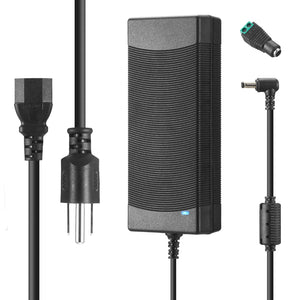 12V 8A 전원 공급 장치 96W 100V~240V AC to DC 어댑터 변환기, 12볼트 8암퍼 7A 6A 5A 4A 3A 전원 공급 어댑터 5.5mm x 2.5mm/2.1mm 출력 잭 12V LED 스티프 라이트 카메라 프린터용