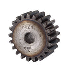 a14040900ux0382 10mmx46mmx20mm Module 2 21 Teeth Metal Straight Spur Gear Wheel Gray, 1.8" Width, Stainless Steel