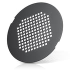4-1/4" OD Snapp-In Copri Sciacquone, Ricambio Strainer Nero Opaco