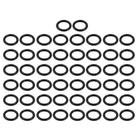 Nitrile Rubber O-Rings 12.6mm OD 8.8mm ID 1.9mm Width, Metric Sealing Gasket, Pack of 50