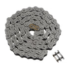 12B Metric Standard Roller Chain, 5 Feet Carbon Steel Chains 3/4" Industrial Roller Chain Drive Chain for Motorcycle Bicycle Industrial Machinery -80 Links