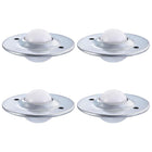 Ball Transfer Bearing Unit 22mm 55Lbs Nylon Flange-Mount Type for Transmission Pack of 4