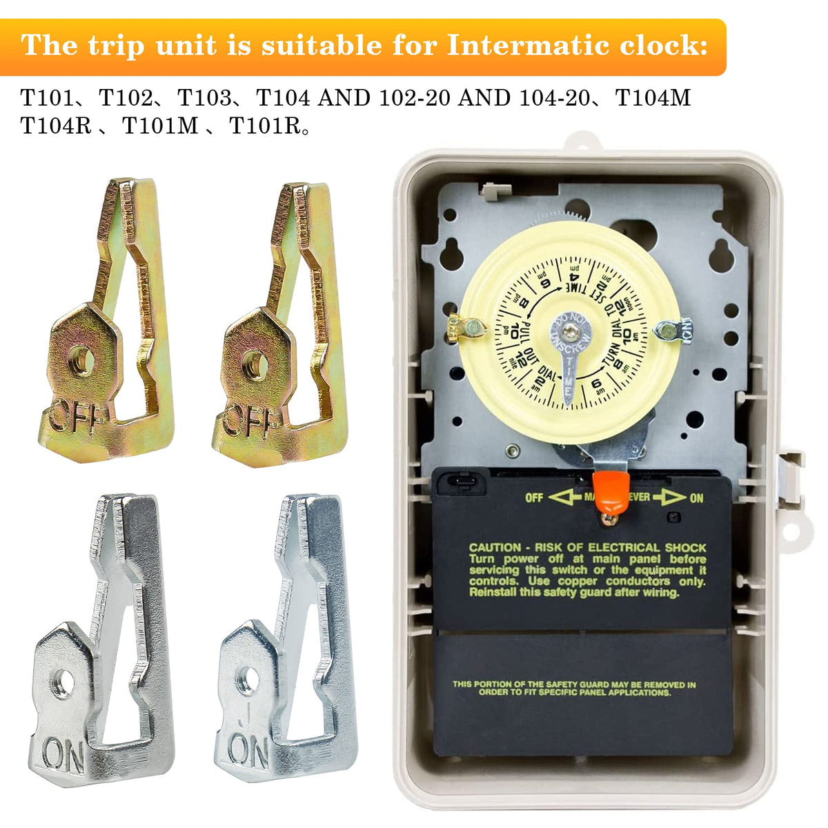 156T1978A Time Switch Trippers Replacement for Intermatic (2 Pack)