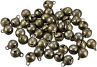 LinkMejor Jingle Bells, 5/16" 48pcs Small Craft Bells for DIY Holiday Decoration, Musical Party, Home, Festival, Wedding, Bronze Tone