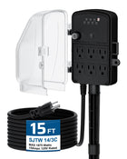 LinkMejor Outdoor Power Stake Timer, Wodoodporny Timer od Zorzy do Rana