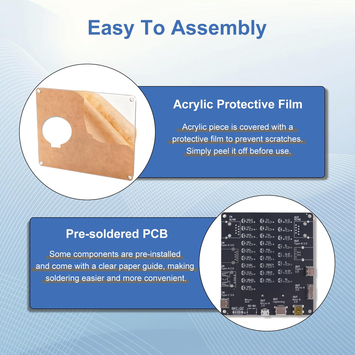 Kit Pemeriksa Kabel USB DIY, LinkMejor 9-in-1 USB Cable Checker