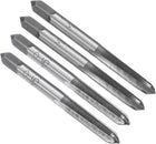 2 Set Metric Hand Taps, M5 x 0.5 H2 Thread Taper + Bottom Tap, 9CrSi Alloy Tool Steel Screw Threading Milling Tapping Tool Kit
