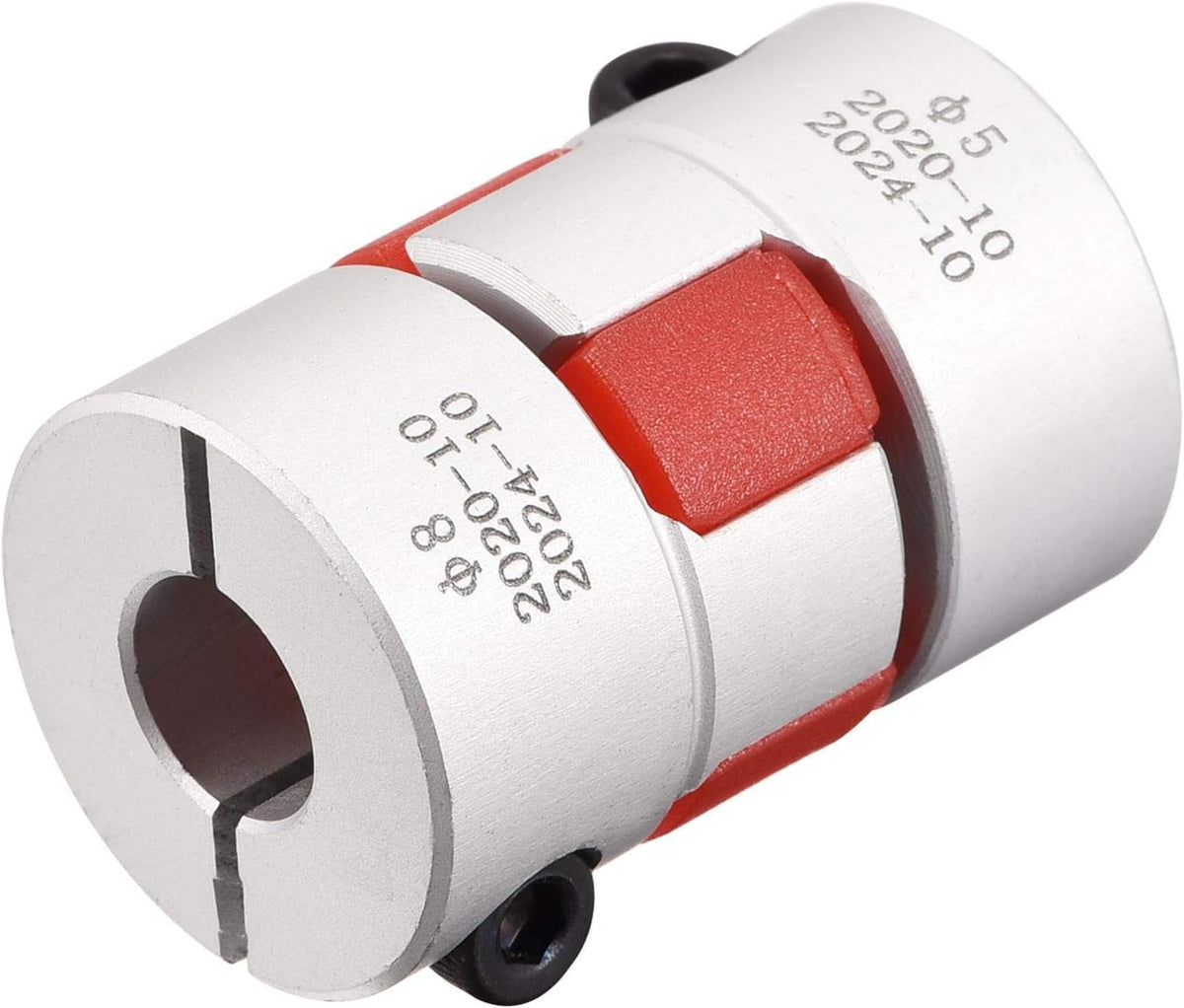 5mm to 8mm Bore L31xD20 Flexible Coupling Jaw Coupler Shaft Joint for Servo Motor