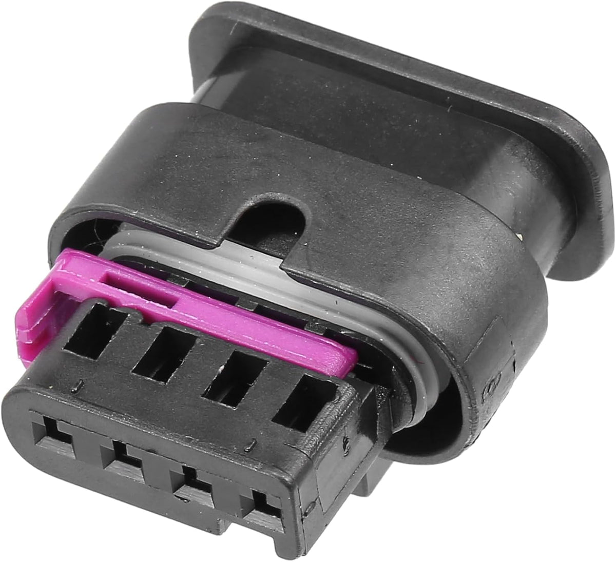 1 ตัว 4F0973704 แอดเปอร์ตอร์ตัวเชื่อมต่อตัวเซนเซอร์แผนที่ 4 ทาง สำหรับ VW และ Audi