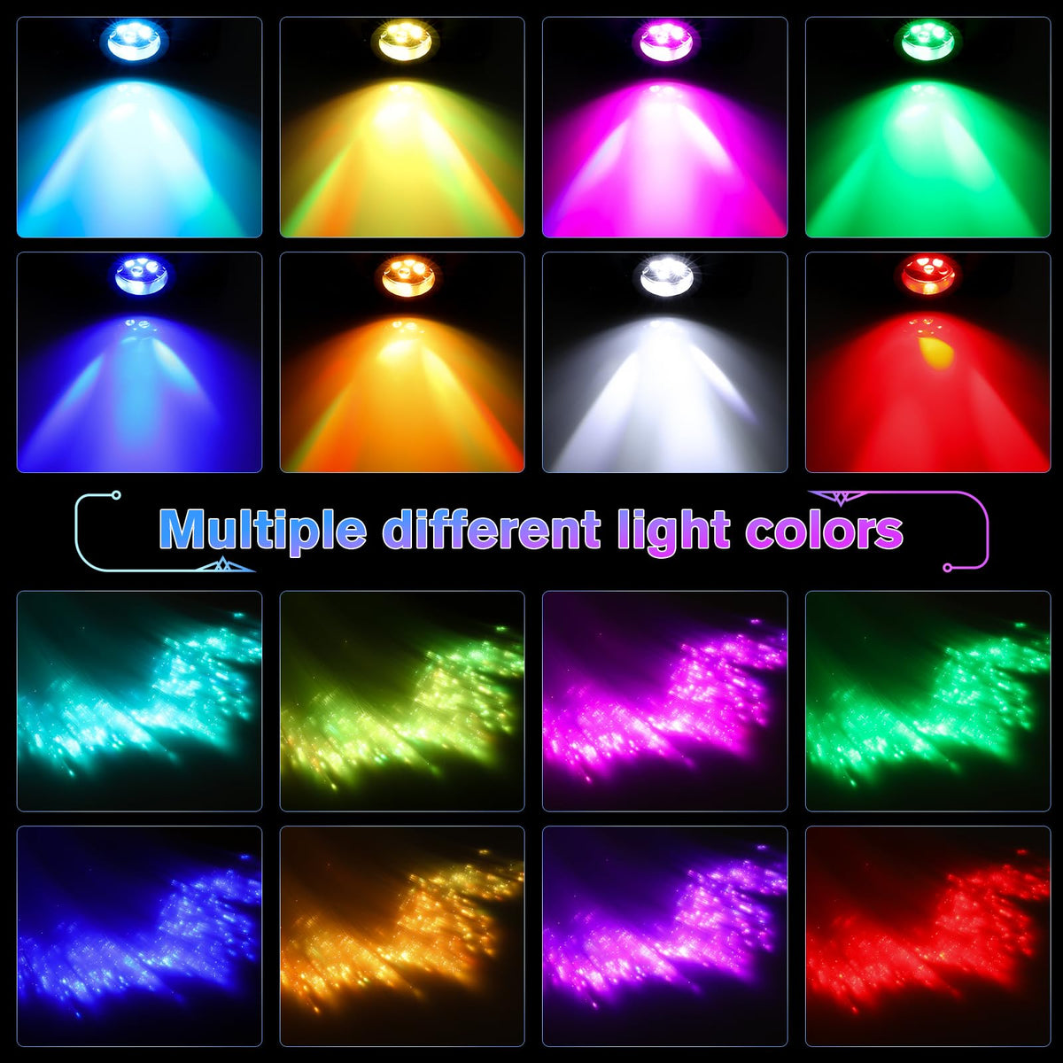 Starlight Headlight Kit, Twinkle โฟทอร์ ออปติก สตาร์แลมป์ กับ APP