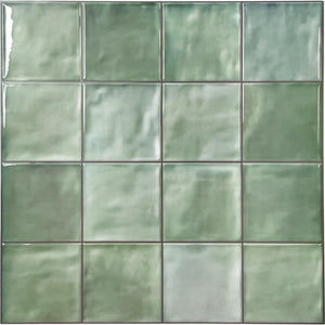 LinkMejor 10 Pcs Peel and Stick Backsplash,3D Adhesive Wall Tiles-Spring Moss