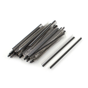 s16031200am0392 2.54mm Right Angle 40-Pin Male Pin Header Connector 100mm Length (Pack of 50)