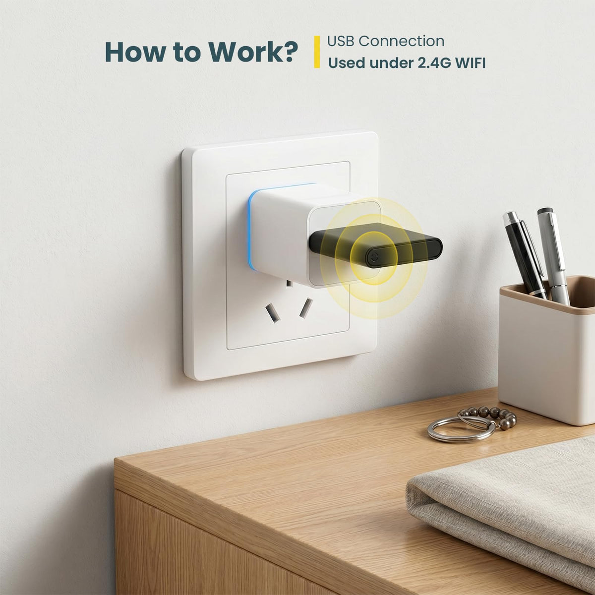 LinkMejor Smart Bridge Hub compatible with Alexa, Google Home, Tuya App, Home Automation Controller for Motorized Blinds Shades