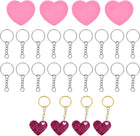 4 Pcs Heart & Paw Print Resin Moulds, Silicone Epoxy Mould Kit with Hole for Pendant Keychains Ornament Jewelry Resin Art Crafts Making DIY Crafts, Pink