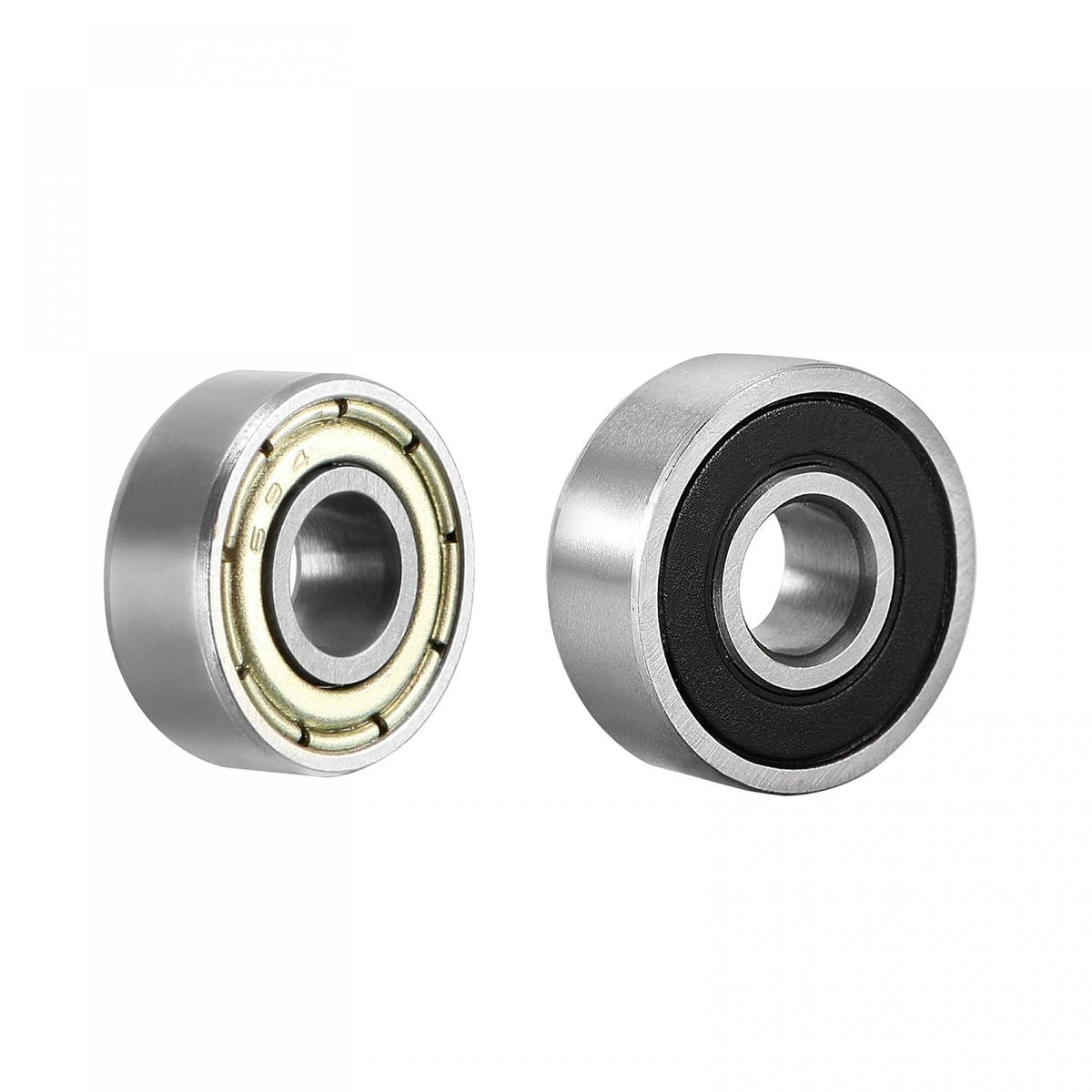 40pcs 694ZZ 606-2RS Deep Groove Ball Bearings Carbon Steel Double Sealed