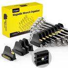 LinkMejor 50-teiliges magnetisches Modulares Schraubenschlüssel-Organizer für Werkzeugkiste