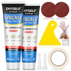 LinkMejor 9-Komponent Spackle Duvar Tamir Kiti, 7 oz Beyaz Touch Up Pastası Set
