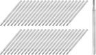 Diamond Grinding Burrs Drill Bit 3/32 Inch Shank 1.5mm Dia Cylindrical Concave Head Diamond Mounted Points Bit for Carving Polishing Jade Jewelry Amber Stone Beeswax Glass 40pcs