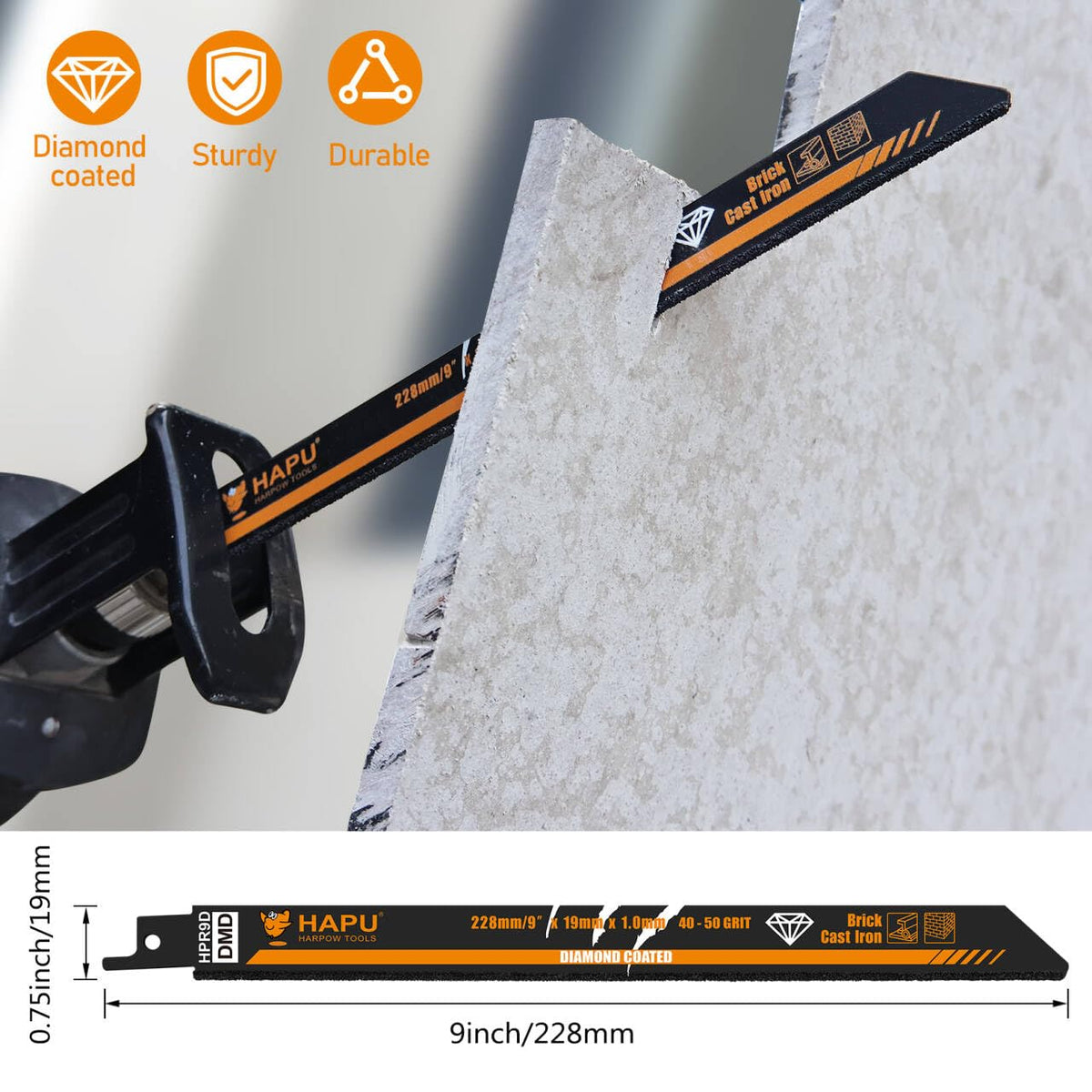 LinkMejor Masonry Reciprocating Saw Blade
