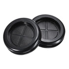 Rubber Grommet Round Double-Sided Mount Dia 32 mm ID 24 mm for Wire Protection 4pcs