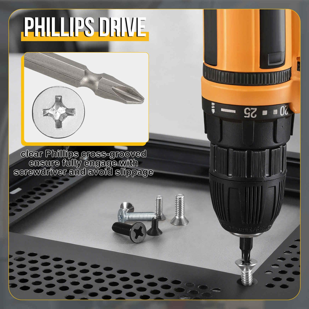 LinkMejor 5/16"-18x4 Phillips platkop machinale bout 304 zilver 5stks