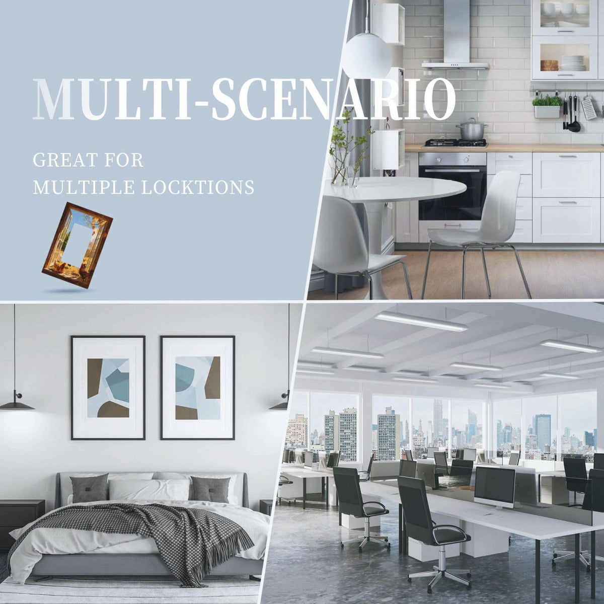 LinkMejor Copertura Placca Interruttore Luce Decorativo Rustico Paesaggio Gallo Legno Finestra 1 Gruppo Senza Dispositivo Singolo Spia di Uscita Copertura Placche per Prese Elettriche Frontale per Decorazione Casa Rustica