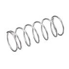 Compression Spring,304 Stainless Steel,10mm OD,0.7mm Wire Size,9mm Compressed Length,25mm Free Length,11.8N Load Capacity, Silver Tone,5pcs