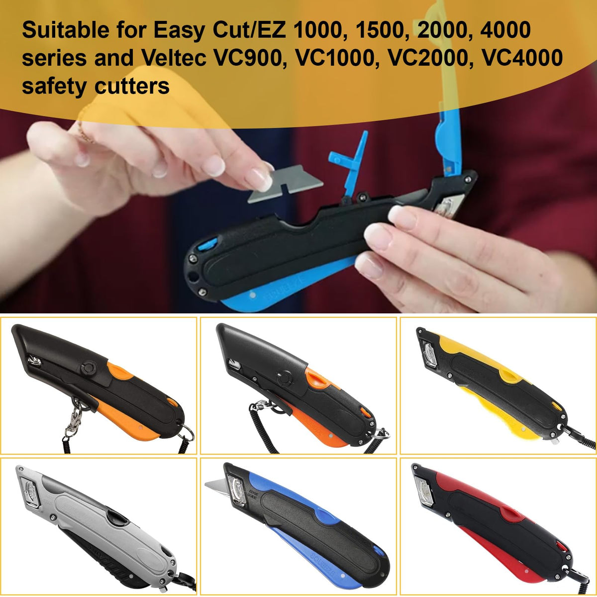 カッター交換刃 Easy Cut 20パック