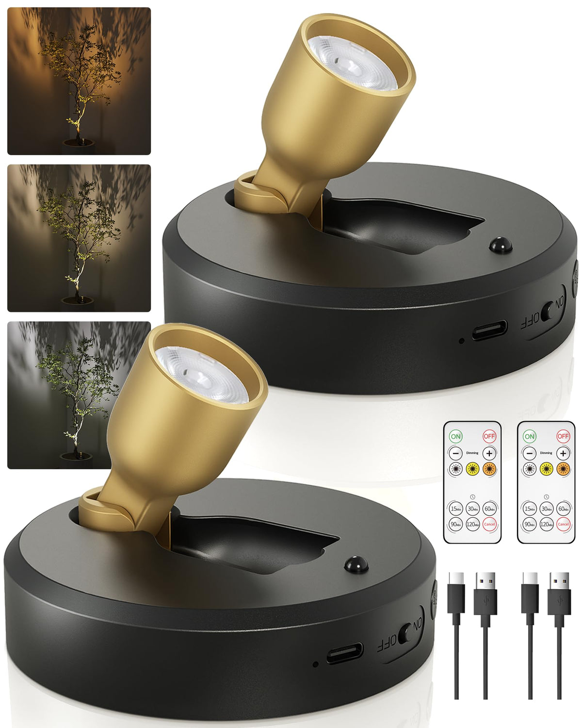 Luces de Accent LinkMejor para Interiores, Luces de Plantas, Iluminación Accent